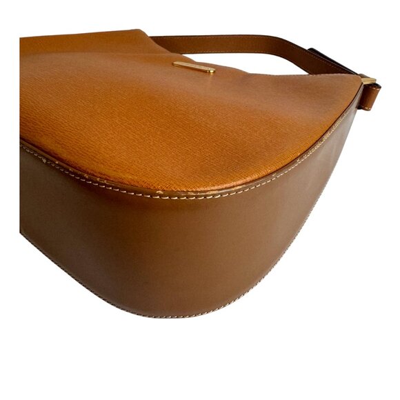 BURBERRY BROWN LEATHER SHOULDER BAG PRELOVED BURBERRY - Picture 7 of 13